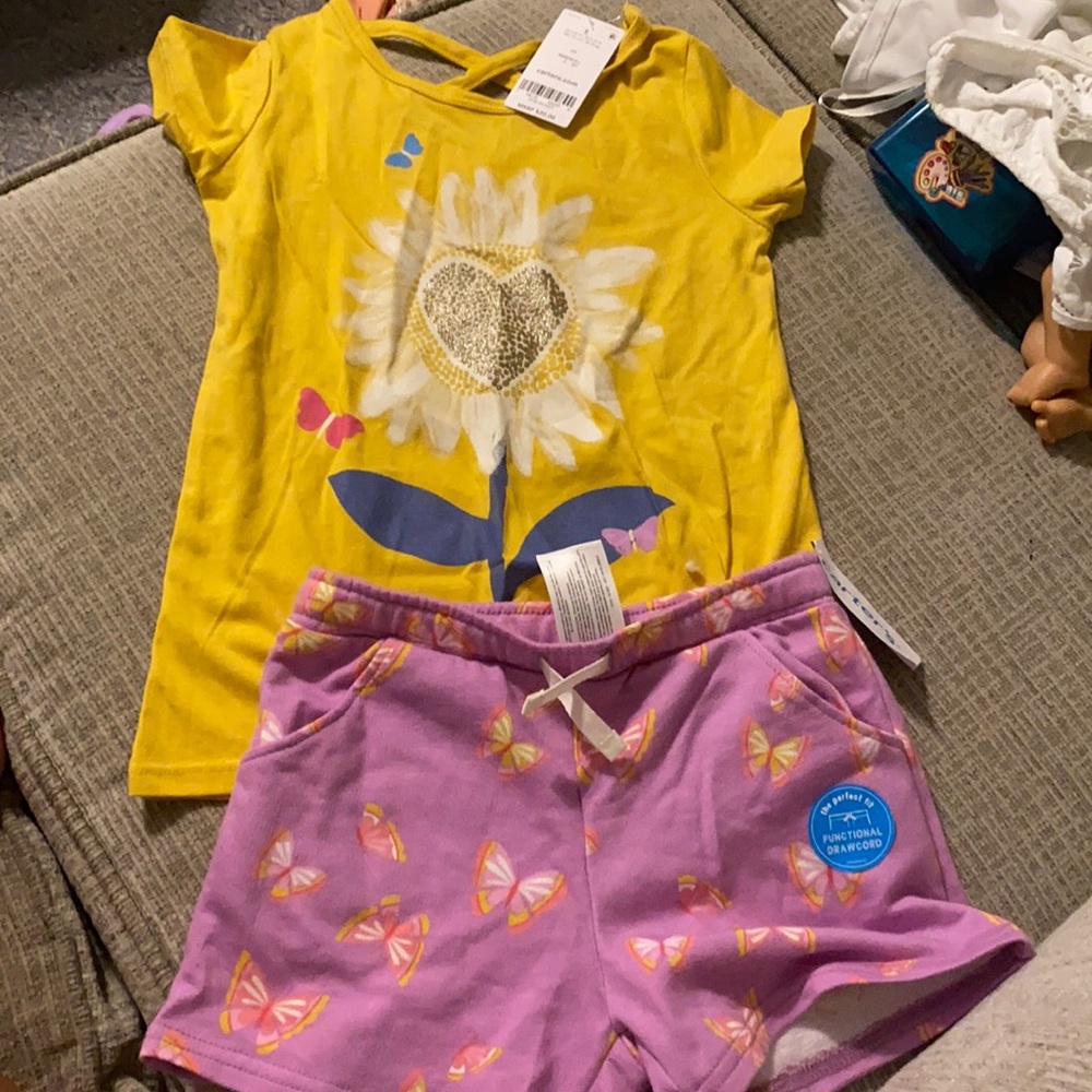 carter’s size 5 out fit new with tags